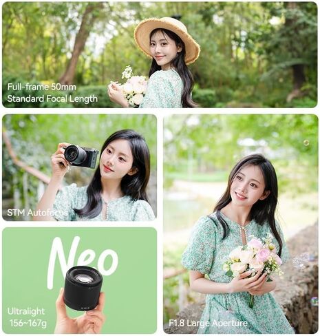 TTArtisan AF 50mm F1.8 Neo Full Frame Lens for Nikon Z Mount | Full Frame Large Aperture STM Prime Lens Compatible with Nikon Z5, Z5II, Z6, Z6II, Z6III, Z7, Z7II, Z8, Z9, Zf, Z30, Z50 in Kuwait