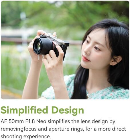 TTArtisan AF 50mm F1.8 Neo Full Frame Lens for Nikon Z Mount | Full Frame Large Aperture STM Prime Lens Compatible with Nikon Z5, Z5II, Z6, Z6II, Z6III, Z7, Z7II, Z8, Z9, Zf, Z30, Z50 in Kuwait
