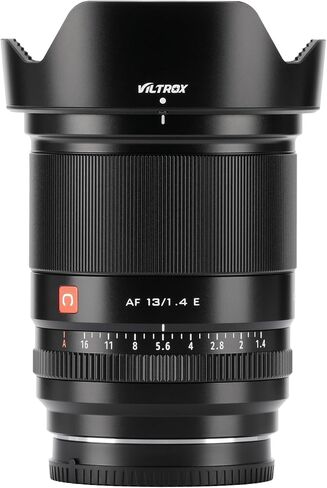 VILTROX AF 16mm F1.8 Full Frame Ultra-Wide Auto Focus Lens for Sony E-Mount | F1.8 Large Aperture, 105.6° Ultra-Wide View, LCD Info Display, 77mm Filter Thread, Weather-Sealed, STM Quiet Autofocus in Saudi Arabia