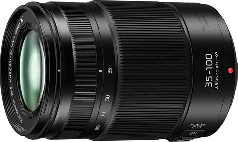Panasonic H-HSA35100 F2.8 II ASPH 35-100mm Mirrorless Micro Four Thirds Mount POWER Optical I.S. LUMIX G X VARIO Professional Lens (Renewed) in Kuwait