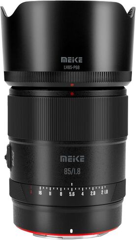 Meike 85mm F1.8 Pro II Full Frame STM Medium TeameToSo Lens High Disolution Auto Focus Lusse Portrait Lenses for Panasonic Lumix Sigma Leica L-Mountless Camera S1 S1R S1H S5 FP FPL SL SL2 TL in Kuwait