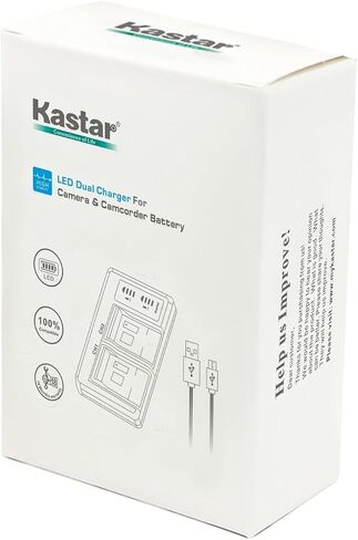 Kastar 3-Pack Battery and LTD2 Dual USB Charger, Compatible with Leica BP-SCL6 & BP-SCL4 Batteries, LC-SCL6/LC-SCL4 Chargers, and Leica S, Q2, SL2, SL2-S, Q3 Monochrom, SL3, SL3-S, Typ 601 Cameras in Kuwait