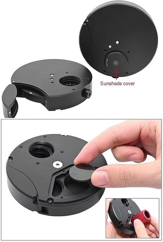 6 Position Filter Wheel for Telescope, 30mm Cage System, Allowing You to Image Without Any Reflections Or Stray Light, for Optical Experiments in Kuwait