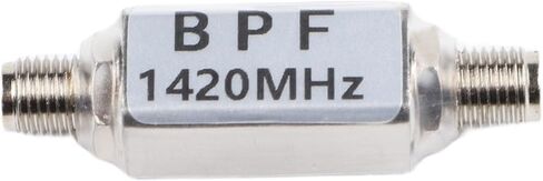 1420MHz Bandpass Filter for Radio Astronomy for sma Bidirectional Connector 80MHz Band Low Insertion Loss 1.8dB 48dB Rejection Aluminum Housing Case(Square shell) in Kuwait