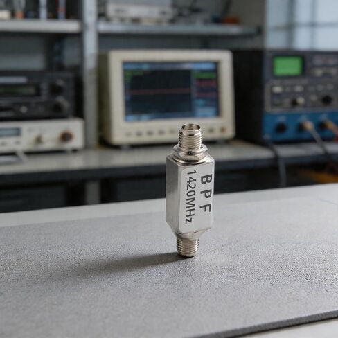 1420MHz Bandpass Filter for Radio Astronomy for sma Bidirectional Connector 80MHz Band Low Insertion Loss 1.8dB 48dB Rejection Aluminum Housing Case(Square shell) in Kuwait