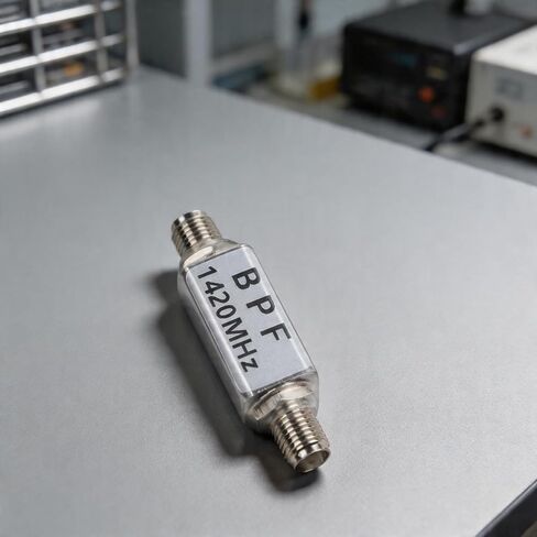 1420MHz Bandpass Filter for Radio Astronomy for sma Bidirectional Connector 80MHz Band Low Insertion Loss 1.8dB 48dB Rejection Aluminum Housing Case(Square shell) in Kuwait