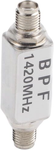 1420MHz Bandpass Filter for Radio Astronomy for sma Bidirectional Connector 80MHz Band Low Insertion Loss 1.8dB 48dB Rejection Aluminum Housing Case(Square shell) in Kuwait