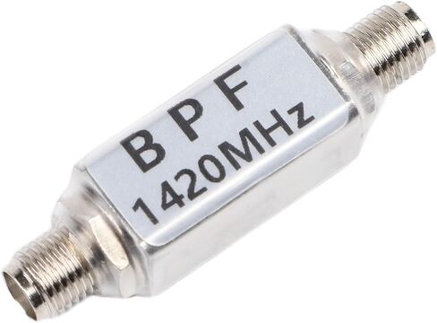 1420MHz Bandpass Filter for Radio Astronomy for sma Bidirectional Connector 80MHz Band Low Insertion Loss 1.8dB 48dB Rejection Aluminum Housing Case(Square shell) in Kuwait