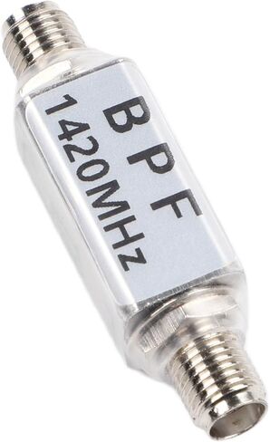 1420MHz Bandpass Filter for Radio Astronomy for sma Bidirectional Connector 80MHz Band Low Insertion Loss 1.8dB 48dB Rejection Aluminum Housing Case(Square shell) in Kuwait