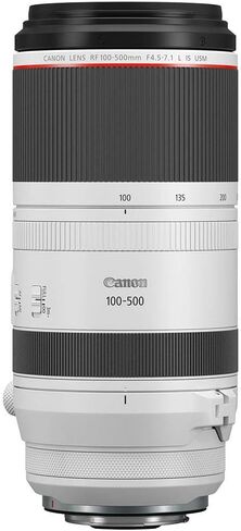 Canon RF 100-500mm f/4.5-7.1 L is USM Lens, Bundle with 77mm Filter Kit, Cap Tether, Lenspen and Cleaning Kit in Kuwait