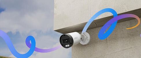 Lorex Connect (New App) | U3 4K IP Add-On PoE Bullet Camera to U-Series NVR | White | Cables Not Included | AI Detections | Color Night Vision | Deterrence Lights & Siren | Listen-In Audio | IP67 Rating in Kuwait