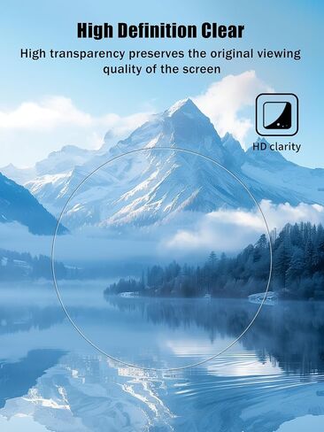 Screen Protector for Insta360 Mic Pro Transmitter, (3-Pack) | 9H Tempered Glass Film Impact Resistance Anti-Fingerprint High Sensitive in Kuwait