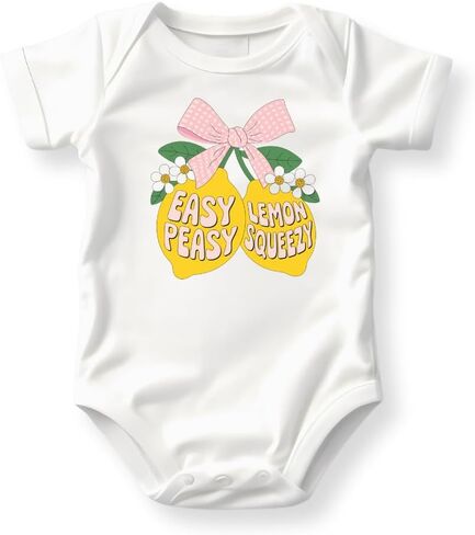 Easy Peasy Lemon Squeezy Baby Bodysuit, Kids T-Shirt in Kuwait
