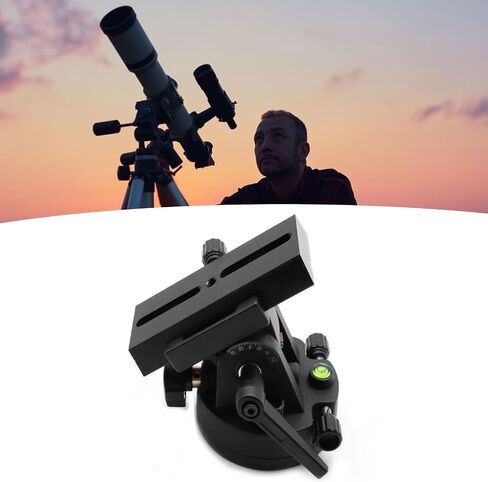 Yosoo Aluminum Alloy Telescope Mount Latitude Adjustment Base Equatorial Wedge for Astronomical Telescopes with Portable Tracking Stable in Kuwait