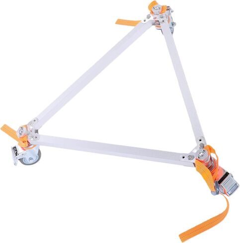 FTVOGUE Aluminum Alloy Measuring Tripod Stand Adjustable Height with Wheels for Surveying Photography Leveling Support in Kuwait