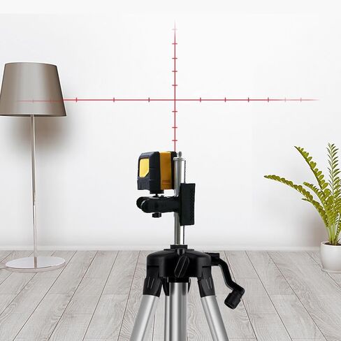 1.2M Tripod Level Stand for Automatic Self Leveling Level, Aluminum Alloy Leveling Tool Tripod with 3 - Way Joint Head and Quick Release Plate, for Surveying and in Kuwait