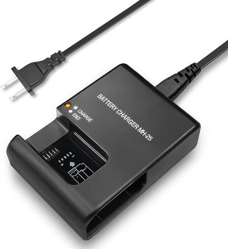 MH-25 MH-25A Charger Replacement for Nikon Z5 Z6 Z7 Z8 Zf Z6II Z7II Z6III | Smart Camera Battery Charger Compatible with Nikon EN-EL15 EN-EL15a EN-EL15b EN-EL15c, D850, D750, D810, D7500, D500, D610 in Kuwait
