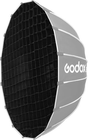 Godox Softbox 25.6"/65cm Godox S65T Silver Inner Bowens Mount Softbox with Diffuser & Carry Case Durable Compact Softbox for Godox/for NEEWER/for SMALLRIG/for Aputure Bowens Mount Light in Saudi Arabia