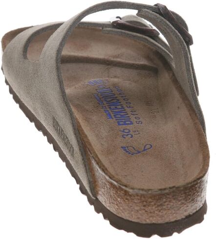 Birkenstock Unisex Arizona Soft Footbed Taupe Suede Sandals - 10-10.5 B(M) US Women/8-8.5 D(M) US Men in Kuwait
