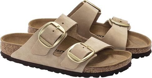 Birkenstock Women's Arizona Big Buckle Sandals, Sandcastle, EU40 (9-9.5US) in Kuwait