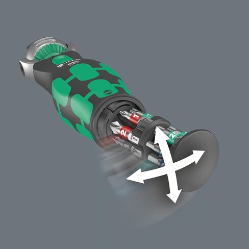 Wera 05004281001 8009 Zyklop Pocket Set 2, Ratchet set, 18 pieces in Kuwait
