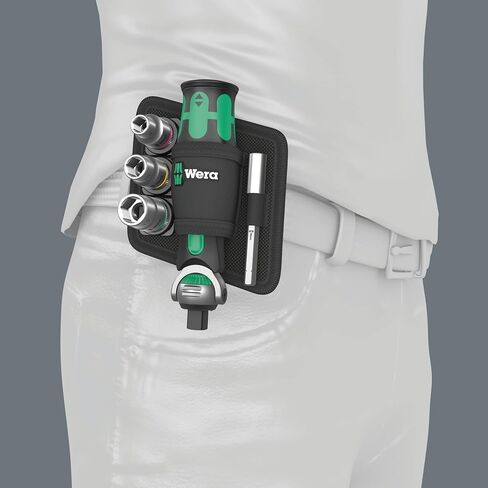 Wera 05004281001 8009 Zyklop Pocket Set 2, Ratchet set, 18 pieces in Kuwait