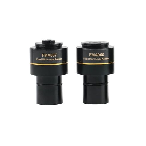 Lab Microscope Accessories FMA037 050 075 Microscope Reducing Eyepiece Lens 0.37X 0.5X 0.75X 23.2mm C Mount Adapter Lens(FMA037 0.35X) in Kuwait