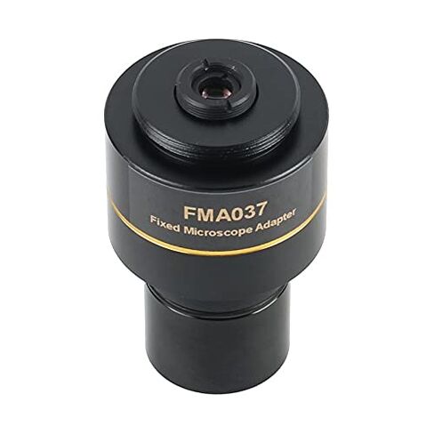 Lab Microscope Accessories FMA037 050 075 Microscope Reducing Eyepiece Lens 0.37X 0.5X 0.75X 23.2mm C Mount Adapter Lens(FMA037 0.35X) in Kuwait