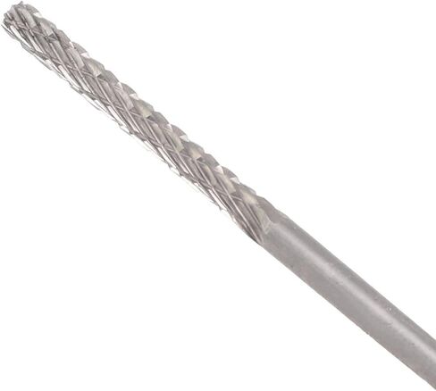 Long Shank Carbide Burrs 3mm 1/8" Rotary Tool For Metalwork Grinding Deburring Sculpting 38-100mm(3x100x30) in Kuwait