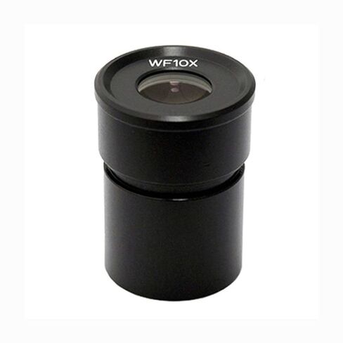 AmScope WF10X Microscope Eyepiece with Reticle (30.5mm) | 10X Magnification Power Graduated in 1mm and 100 Graduations Overall 30.5 mm Mounting Size (in diameter) in Kuwait