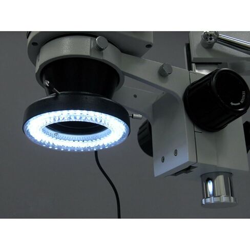 AmScope LED-64A 64 LED Lighting-Direction-Adjustable Microscope Ring | Built-In LED Illumination in Kuwait