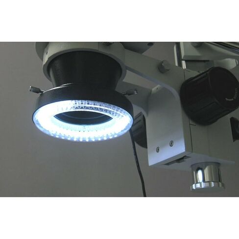 AmScope LED-64A 64 LED Lighting-Direction-Adjustable Microscope Ring | Built-In LED Illumination in Kuwait