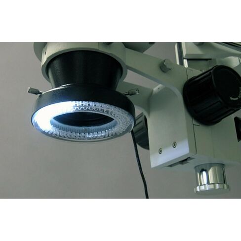 AmScope LED-64A 64 LED Lighting-Direction-Adjustable Microscope Ring | Built-In LED Illumination in Kuwait