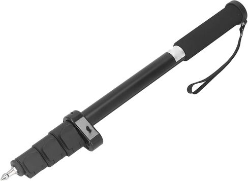 WALFRONT Aluminum Alloy Telescopic Centering Pole Monopod GPS RTK Rod 1.5m with Bubble Level 5 8 11 Thread 47cm Collapsed for Surveying Mapping Groundwork Corners in Kuwait