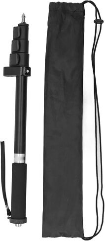 WALFRONT Aluminum Alloy Telescopic Centering Pole Monopod GPS RTK Rod 1.5m with Bubble Level 5 8 11 Thread 47cm Collapsed for Surveying Mapping Groundwork Corners in Kuwait