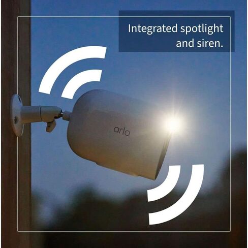 Arlo Go 2 Camera Housing Certified Accessory - Security Camera Skin, Works Go 2 Wireles Camera Only, Black - VMA3800H in Kuwait