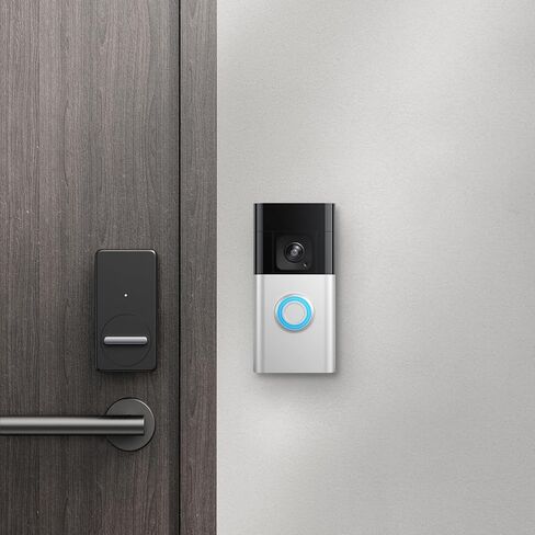 No-Drill Ring Doorbell Mount, Adhesive Doorbell Mounting Bracket Compatible with Ring Video Doorbell (2nd Generation 2020 Release), 3, 3 Plus, 4, Battery Doorbell Plus/Pro Stick-On Back Plate in Kuwait