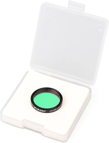 Compatible for SVBONY IR Cut Telescope Filter 1.25/2 Inch | Blocks extra spectrum rays to boost sharpness for astronomical shooting and viewing(1.25 inch) in Kuwait