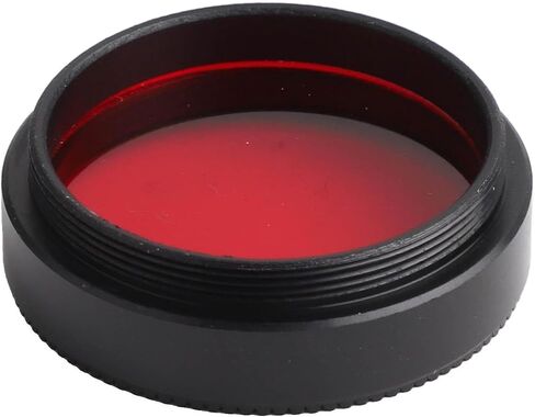 6 Pack Telescope Nebula Filters 1.25 Inch, Aluminum Alloy Multi-Coated Optical Filter Set with Storage Box for Lunar Planetary Observation and Astrophotography, Yellow Orange Red Green Blue in Kuwait