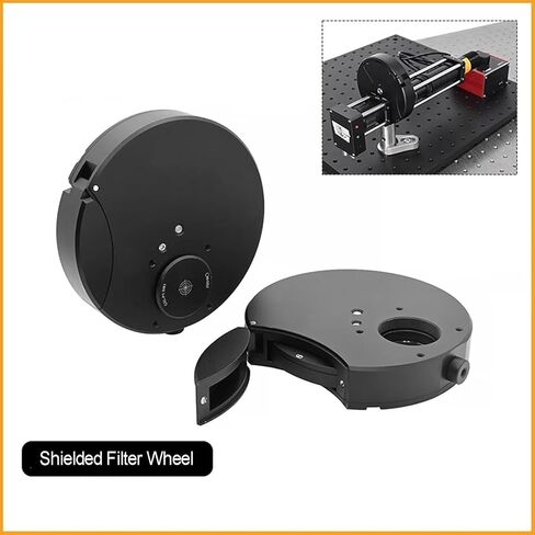 6 Position Filter Wheel for Telescope, 30mm Cage System, Allowing You to Image Without Any Reflections Or Stray Light, for Optical Experiments in Kuwait