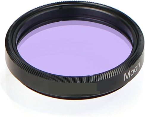 Compatible for Celestron Moon Filter 1.25/2in Optical Glass | Dims lunar brightness to reveal fine surface textures for stargazing(1.25-in) in Kuwait