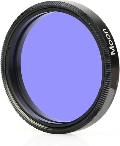 Compatible for Celestron Moon Filter 1.25/2in Optical Glass | Dims lunar brightness to reveal fine surface textures for stargazing(1.25-in) in Kuwait