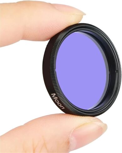 Compatible for Celestron Moon Filter 1.25/2in Optical Glass | Dims lunar brightness to reveal fine surface textures for stargazing(1.25-in) in Kuwait