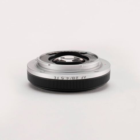 VILTROX 28mm F4.5 FE, 28mm f/4.5 Pancake Full Frame Lens for Sony E Mount, Auto Focus Wide Angle Lens for Sony E-Mount Cameras A7II A7SIII A7II A7RIII A7IV A7RIV A9 A1 FX3 A7RV ZVE1 A7CR A7CII A93 in Kuwait