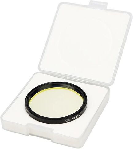 Compatible for Celestron SV115 18nm O-III Filter | Narrowband O-III transmission improves contrast for deep space astronomy(2-in) in Kuwait