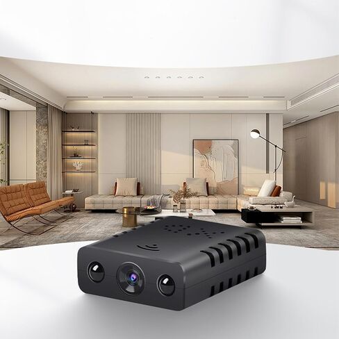 2 Pack Mini Portable Camera, Night Vision,Voice Monitoring, 720P HD, USB Charging, ≤36V Operating Voltage, No Fill Lights,Built-in 16G/32G Memory Card in Kuwait