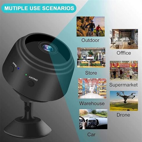 Orbicam - Orbicam Magnetic Mini Security Camera, Orbicam Camera, Orbicam Security Camera, Mini 1080p Hd Camera, Night Vision Motion Detection Security Cam with App (2Pcs) in Kuwait