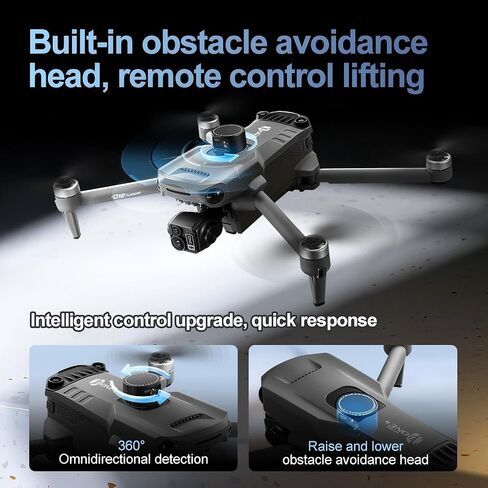 Drones with Camera for Adults 4K, GPS Fishing Drone with Bait Release | 7.2" Smart Touchscreen • No Phone Required • 600g Payload Release • 3-Axis Gimbal + EIS • 80-Min Flight in Kuwait