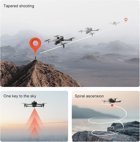 Drones with Camera for Adults 4K, GPS Fishing Drone with Bait Release | 7.2" Smart Touchscreen • No Phone Required • 600g Payload Release • 3-Axis Gimbal + EIS • 80-Min Flight in Kuwait