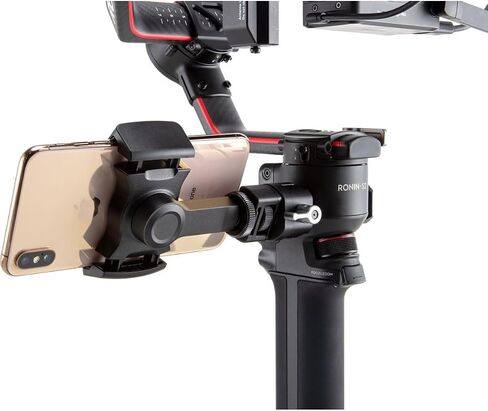DJI RS Phone Holder | Cold shoe and NATO ports with 1/4"-20 holes for monitoring, ActiveTrack 3.0 and Force Mobile in Kuwait